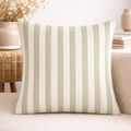 Stripe Cushion Cover / Sage
